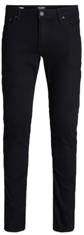 Jack & Jones Jack&jones Jjiglenn Jjoriginal Noos, Hombre, Negro Black Denim, 31W / 30L