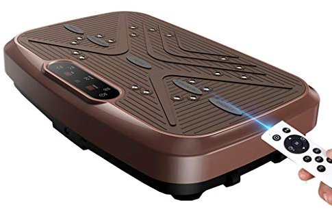 Vibrationsträningsmaskin Vibrationsplatta Strömförsörjningsbräda Hemgymnastikutrustning Vibrationsplatta Viktbalansering Fjärrkontroll Remmar och motståndsremmar ingår