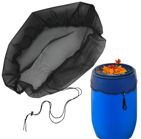Copertura in rete per botte di pioggia,coperture per botte di pioggia in