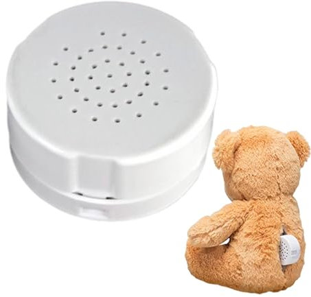 Grabadora de sonidos de animales de peluche, Grabadora de voz de mensajes, Caja de sonido con botón de 60 segundos, Dispositivo de grabación de juguete, grabador de mensajes personalizado, grabadora d