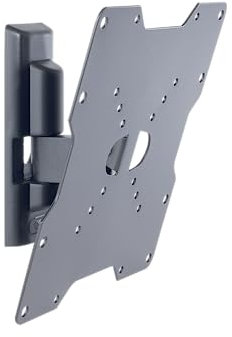 Meliconi CME ETR200, TV-Wandhalterung, Neigbare TV-Halterung, Flachbildschirmhalterung von 26 bis 40, VESA 75-100-200x100, Belastbarkeit 20 Kg, Made in Italy, Schwarz