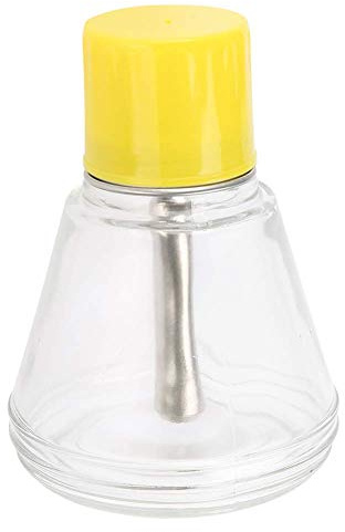 Pumpdispenser, glas flytande tvåldispenser pumpflaska 150 ml nagelkonst pumpdispenser tom flaska vätskebehållare glas alkohol pressflaska