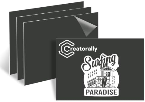 Creatorally Plaque Acrylique pour Gravure Laser, Plastique à Graver Bicouche 30x20 cm 1,3mm, Plaque Plexi Couleur 4 Feuilles Plaque a Graver pour Personnalisé Artisanale (Blanc sur Noir)