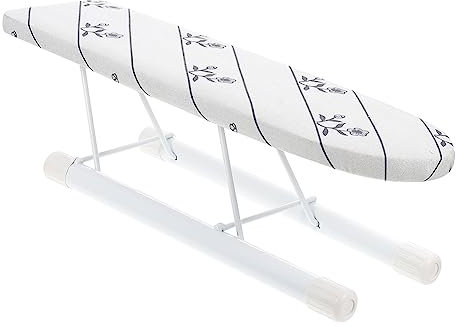 PRETYZOOM Table à Repasser Pliante Mini Planche à Repasser Domestique à Manches Table à Pliable Avec Repose-