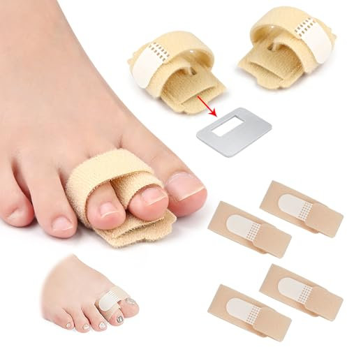 HENGBIRD 6 distanziatori dita piedi, distanziatore ditas piedis, ditas a martello correttore, separa ditai piedis, Per la correzione delle dita dei piedi e delle mani