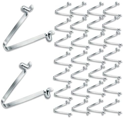 TUNPHALA 30 Pcs Scaffold Locking Pins Galvanized Steel Spring Retainers