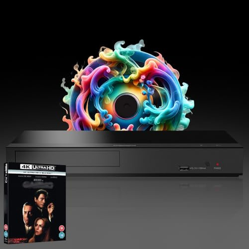MULTIREGION Blu-ray Player Compatible with Panasonic DP-UB150 MultiRegion Blu-ray Region A, B & C - DVD Regions 1-8 - Bundle Including Cas. 4K UHD Disc