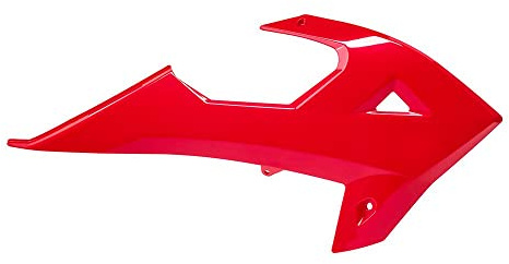 POLISPORT 8005600017 - Tapas de Radiador resistentes y duraderas compatible con motocicletas GAS GAS en color Rojo