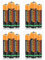 A2ZWORLD Pila Batteria R6 AA Stilo 1,5V 860mAh, Pile Alcalina AA, Compatibile Con Duracell MN1500 (12)