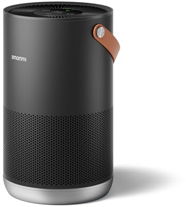Smartmi Purificador de Aire P1 portátil de Alta eficiencia con Filtro HEPA13 hasta 30㎡ CADR 250 m³/h 19 dB Modo de suspensión eliminación de partículas 99,99% Aplicación conectada y monitoreo en