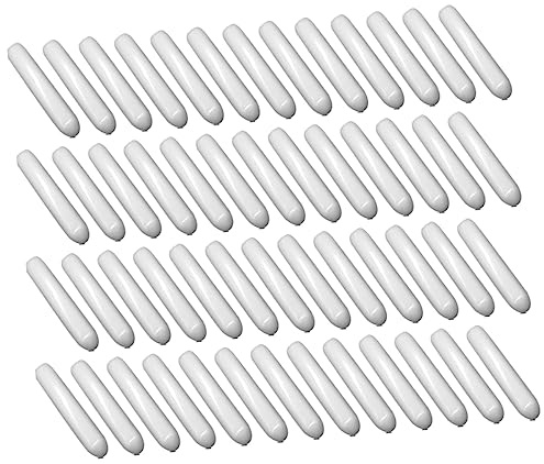 HOMSFOU Cappucci di Protezione per Punte Lavastoviglie in Plastica Bianco, 200 Pezzi, Proteggono da Ruggine e Bave, per Riparazione Griglie e Accessori Cucina