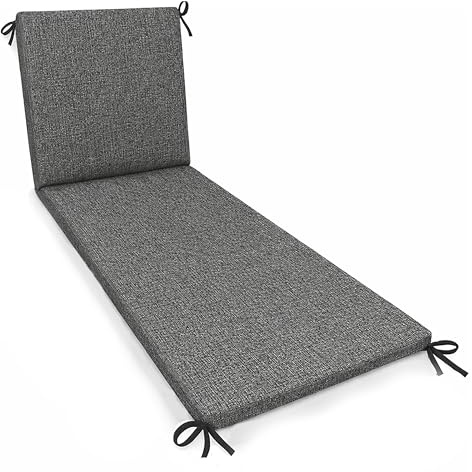 HAND - Materassino per Lettino Prendisole Sfoderabile - Cuscino Lettino Prendisole (Grigio)