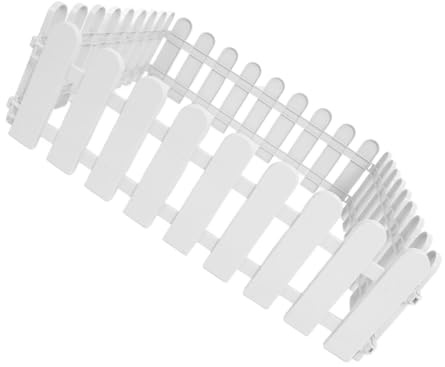SHINEOFI Enclos Extérieur Résistant aux Intempéries 4pcs pour Tortues en Plastique Blanc Espace D'activité Spacieux pour Petits Animaux en Plein Air