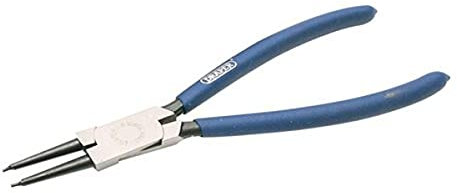 Draper 38995 Straight Tip Internal Circlip Plier, 180mm , Blue