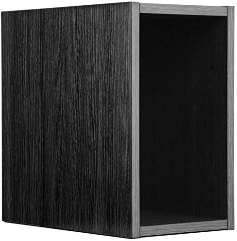 Charles Jacobs Vinyl Record LP Storage Box Unit - Black - Small