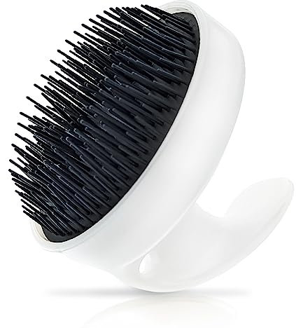 Kobe Scalp Massager for Hair Growth - Ergonomic Shampoo Brush/Dandruff Brush - Relaxing Hair Massager - Soft Silicone Hair Scalp Massager - For Scalp Scrubbing & Exfoliating (Wike)