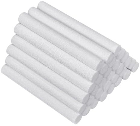 60 Stück Luftbefeuchter Sticks Nachfüllstäbchen Nachfüllstäbchen Docht Ersatz Baumwolle Luftbefeuchter Filter Ersatzdochte Kit für Tragbare