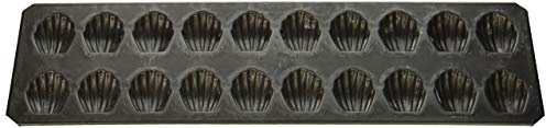 Matfer Bourgeat Exopan Steel Madeleine Sheet, Nonstick, 1 1/2, 20 cavities