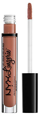 NYX Professional Makeup Lip Lingerie Liquid Lipstick, Cremig-mattes Finish, Langanhaltend, Vegane Formel, Farbton: Ruffle Trim