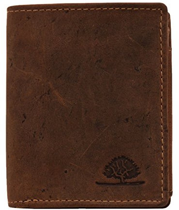 Greenburry VINTAGE 1813-25 Leder Geldbörse | Brieftasche | Portemonnaie in Braun