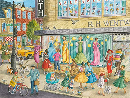 Ravensburger 16459 Sidewalk Fashion 1500-teiliges Puzzle für Erwachsene und Kinder ab 12 Jahren, Mehrfarbig
