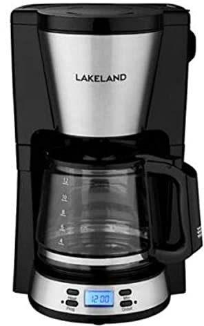 lakeland Filter Coffee Machine with Glass Carafe 1.5 Litre