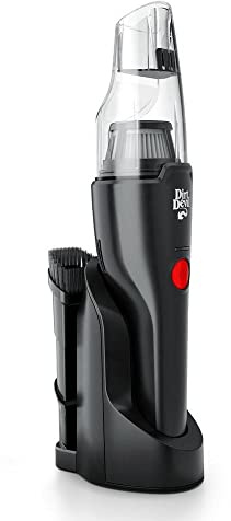 Dirt Devil Grab & Go+ 8V Cordless Handheld Vacuum Cleaner, Powerful Suction and Ultra Lightweight, Compact, Advanced Battery Performance, BD30100V, Black