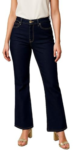 UC Ex High Street Brand Flared Jeans for Women UK, Ladies Trousers Stretch Denim Womens Jeans Bootcut Pants