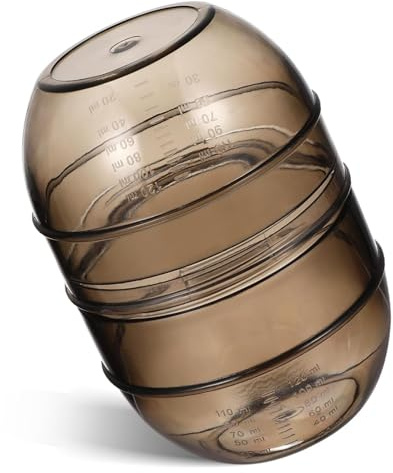 CIYODO Taza Mezcladora para Tintes de Cabello con Doble Escala Medidora Coctelera para Mezclar Crema de Color Accesorio Reutilizable para Peluquería y Teñido Preciso