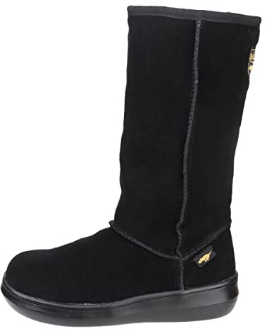 Rocket Dog Sugar Daddy - Botas de ante para mujer, color negro, talla 40