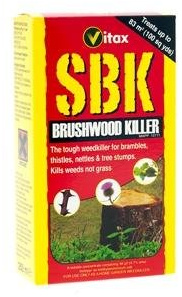 Vitax 250ml SBK Brushwood Killer - Selective Weedkiller for Woody Weeds & Tree Stumps