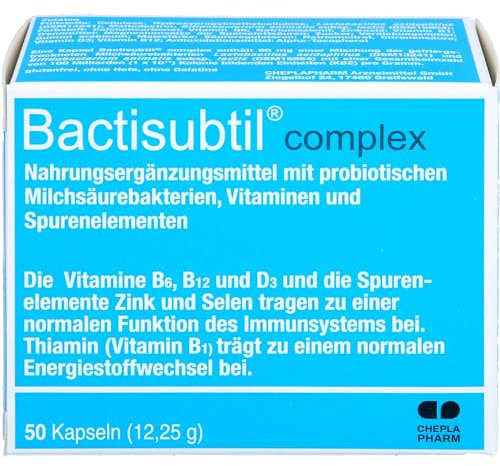 BACTISUBTIL Complex Kapseln 50 St