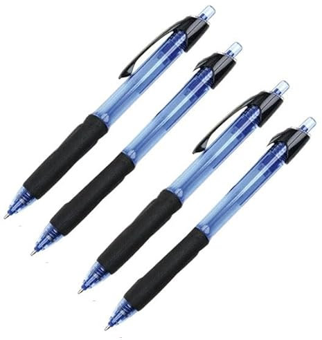 4 stycken Powertank 1.0 All-Weather Power Pen med Geocaching-logotyp – gåva – skriver upp till -20° lufttryck i alla lägen, gastryck bly