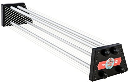 My Floorball Passer Pro - The Ultimate 80 cm Wide Passing Training Ball Rebounder for Unihockey Skills, Floor Ball Innebandy, Pass Trainer for Salibandy and Florbal