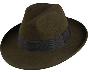 Fiebig Men's Bogart Waterproof Crushable Hat - Green - XL