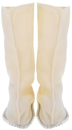 Calcetines para Botas de Lluvia de Mujer, Forro Térmico Alto | Par de Repuesto para Lluvia y Trabajo, Tela Felpa Corta, Cómodo y Resistente al Desgaste