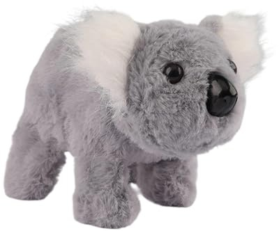 Nuhjytgf Electric Plush Koala, Walking Toy, 1 Pieces, Interactive Koala, Hopping Plush Animal, Soft Touch Design, For Children Boys Preschoolers Teens Living Room Bedroom Dorm Travel Apartment