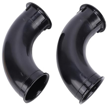 banapoy Speaker Port Tube 90mm Diameter för Subwoofer Bass Box | ABS-material, Böjd Design för PA DJ-högtalarskåp, Hemmaljud, 80 Mm Installationshål