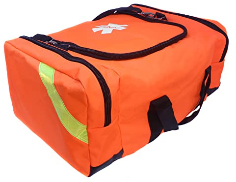 Ever Ready First Aid Large EMT First Responder Trauma Bag - Orange