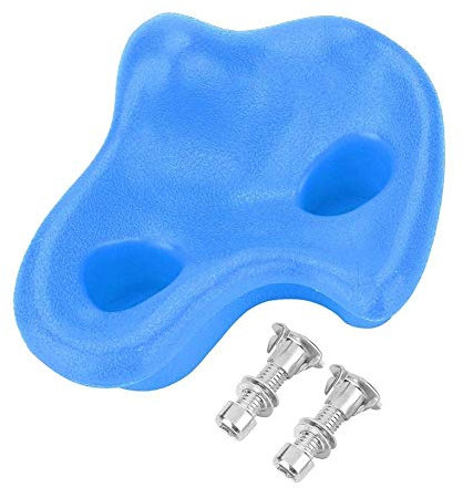 Dilwe 10 PC Kinder Klettergriffe, Indoor Klettertraining Climbing Holds Rock bunt Klettersteine mit Schraube (Blau)