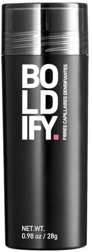 BOLDIFY Hair Fibers (28g) - Fill In Thinning and Fine Hair for an Instantly Fuller, Thicker Look - 14 Shades for Women & Men - Ash Brown