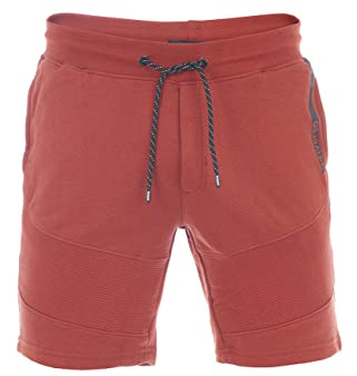 riverso Herr sweat Short RIVRainer korta sweatshorts Bermuda sommar sport biker shorts bomull svart grön blå röd S M L XL 2XL 3XL 4XL 5XL