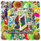 Plants vs. Zombies Stickers, Pack of 50, Waterproof Classic Game Stickers for Laptop, Skateboard, Scrapbook, Luggage, Car, Computer, Bike, Vinyl Cartoon Graffiti Sticker for Teenagers, Children