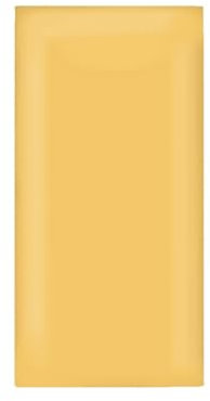 HWJFDC Padded Wall Panels 2pcs Bed Headboard 3D Wall Stickers Self-adhesive Head Board Wall Panels Wallpaper Tatami Anti-collision Wall Mat Pad Foam Cushion(Lemon Yellow,50x20cm)