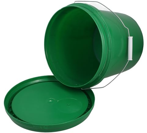 Alipis Récipient De Fermentation avec Couvercle 10 L Grand Seau De Brassage Fermenteur De Brassage Domestique Seau en Plastique De Qualité Alimentaire