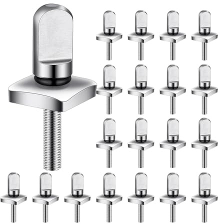 Hxhsgmeh 20 tornillos de aleta de acero inoxidable con juntas tóricas para Longboard, SUP, tabla de surf, accesorios de repuesto