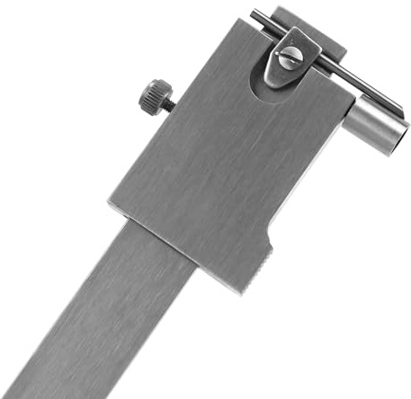 Marhynchus Calibro a Corsoio Parallelo, Calibro di Marcatura in Acciaio Inossidabile da 0-200 Mm con Ago in Carburo, per Misurazione e Incisione Durante la Lavorazione (0-200MM)