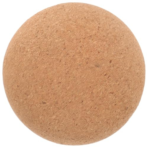 Alasum Pelota de Masaje de Corcho 6 Cm 1 Unidad Rodillo de Yoga Multiusos Masaje Corporal para Cuello Espalda y Pies Portátil para Relajación y Bienestar