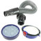 FIND A SPARE Stretch Hose 4m, Pre & Post HEPA Motor Filter Kit for Dyson DC25 DC25i Vacuum Cleaners