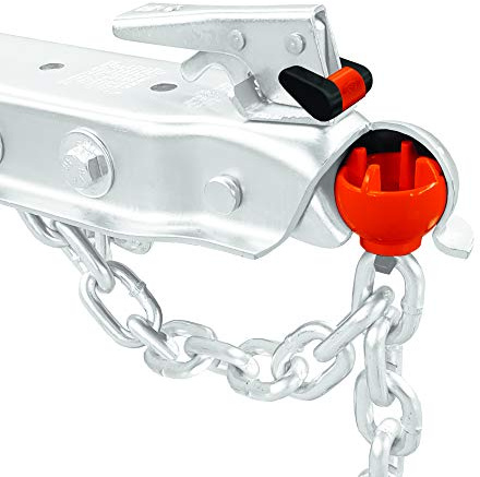 Rightline Gear Lucchetto antifurto per rimorchio con sfera accoppiatore, blocco a sfera per rimorchi non agganciati